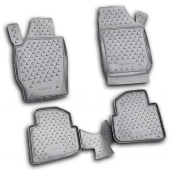 Коврики в салон для Skoda Roomster '07-15, полиуретановые Element-Novline