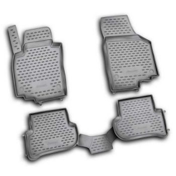 Коврики в салон для Skoda Yeti '09-17, полиуретановые Element-Novline