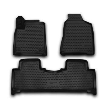 Коврики 3D в салон для Ssangyong Korando '11-, полиуретановые Element-Novline