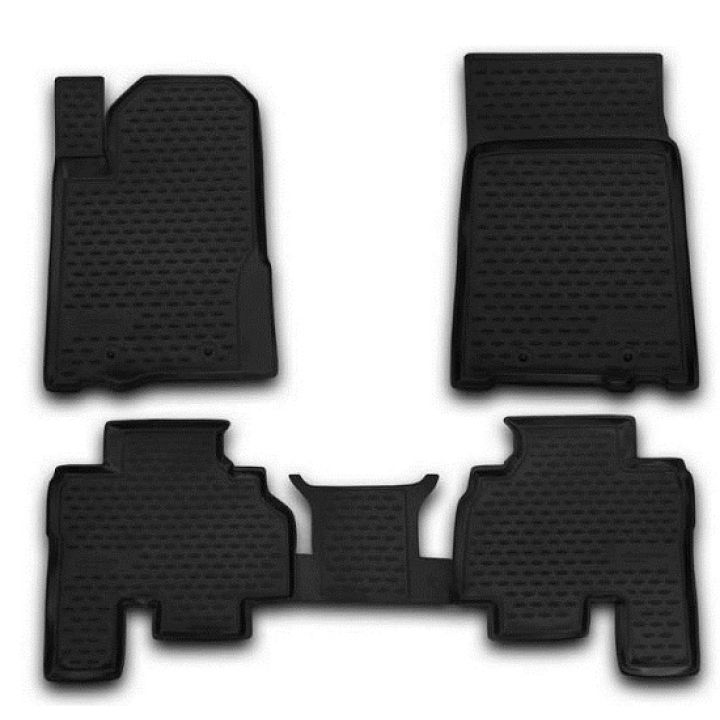Коврики в салон для Ssangyong Kyron '05-15, полиуретановые Element-Novline