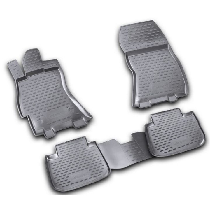Коврики в салон для Subaru Legacy '10-14, полиуретановые Element-Novline