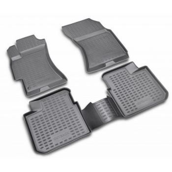 Коврики в салон для Subaru Outback '04-08, полиуретановые Element-Novline