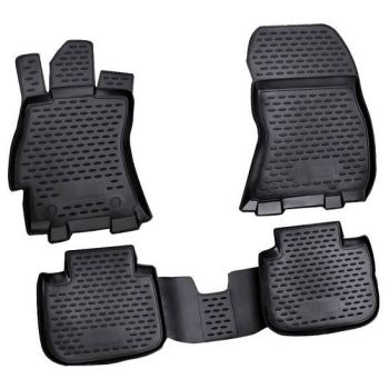 Коврики в салон для Subaru Outback '09-14, полиуретановые Element-Novline