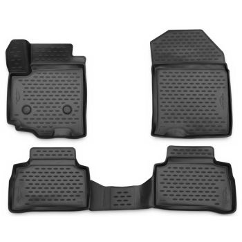 Коврики 3D в салон для Suzuki Vitara '15-, полиуретановые Element-Novline
