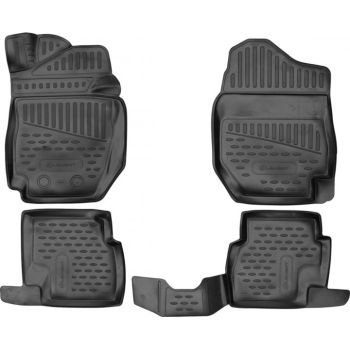 Коврики 3D в салон для Suzuki Jimny '19- АКПП, полиуретановые Element-Novline