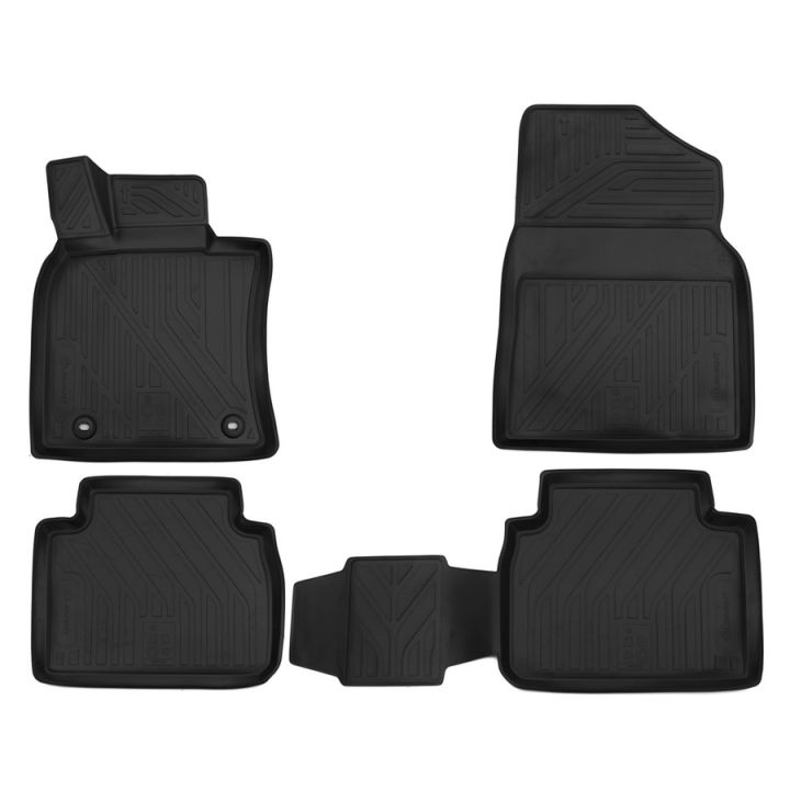 Коврики 3D в салон для Toyota Camry V70 2018-, полиуретановые Element-Novline