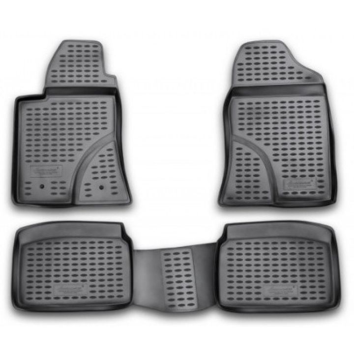 Коврики в салон для Toyota Avensis '03-08, полиуретановые Element-Novline