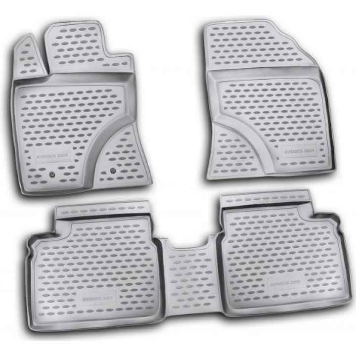 Коврики в салон для Toyota Avensis '08-15, полиуретановые Element-Novline