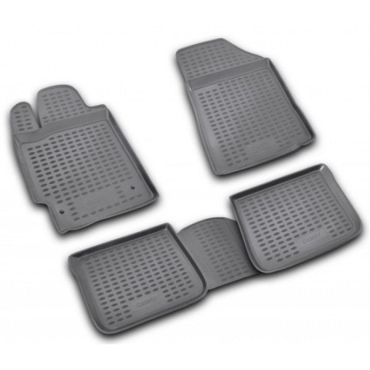 Коврики в салон для Toyota Camry V40 2006-2011, полиуретановые Element-Novline