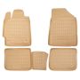 Коврики в салон для Toyota Camry V40 2006-2011 бежевый, полиуретановые Element-Novline