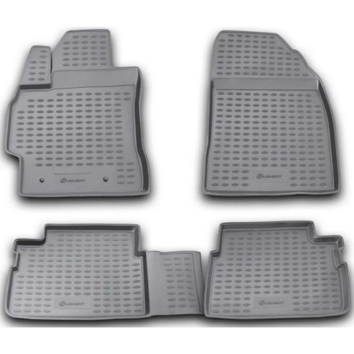 Коврики в салон для Toyota Corolla 2007-2012, полиуретановые Element-Novline
