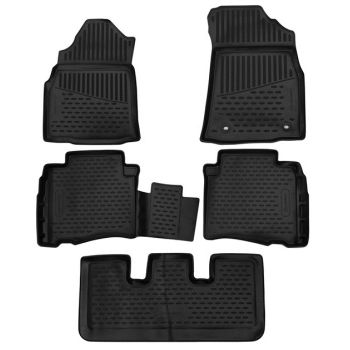 Коврики в салон для Toyota Fortuner '05-14, полиуретановые Element-Novline