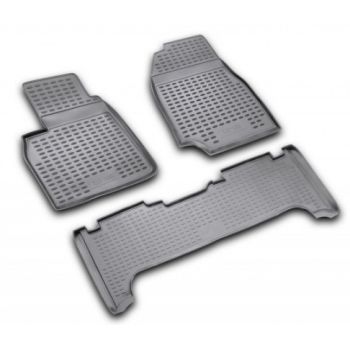 Килимки в салон для Toyota Land Cruiser 100 '98-07, поліуретанові Element-Novline