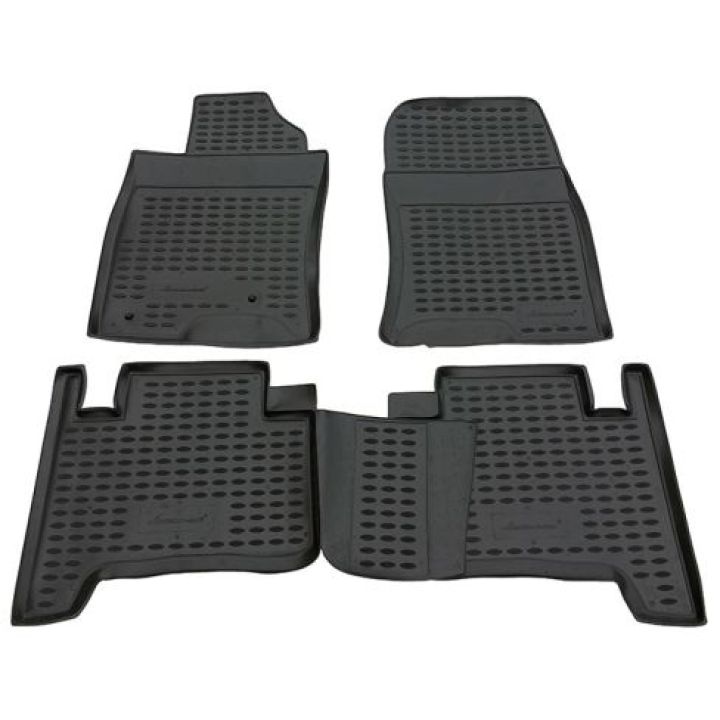 Коврики в салон для Toyota LC Prado 120 '03-09, полиуретановые Element-Novline