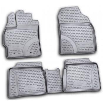 Коврики в салон для Toyota Prius '09-15, полиуретановые Element-Novline