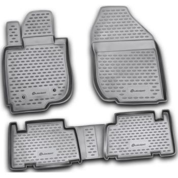 Коврики в салон для Toyota RAV4 2006-2012 Long, полиуретановые Element-Novline