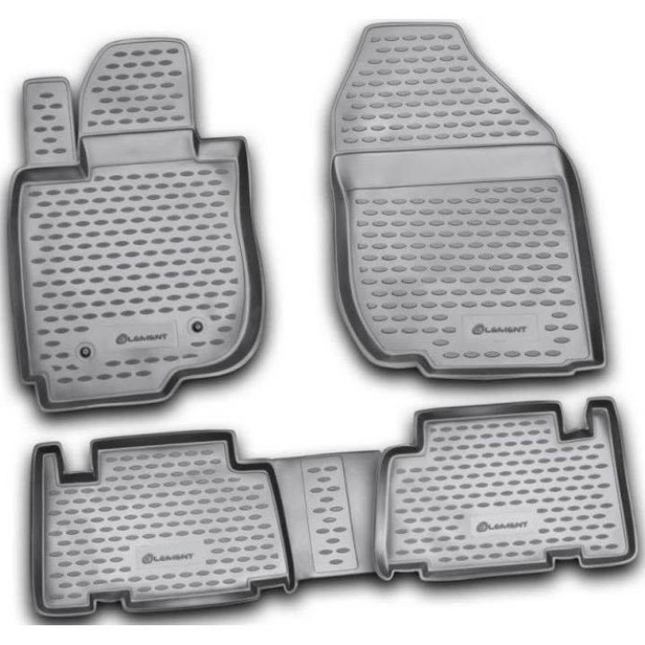 Коврики в салон для Toyota RAV4 2006-2012, полиуретановые Element-Novline