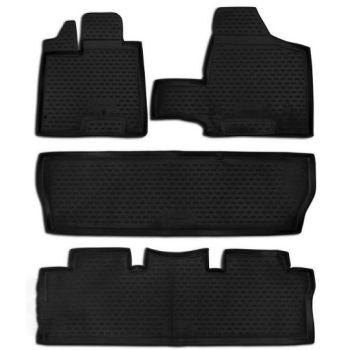 Коврики в салон для Toyota Sienna 2 '03-10, полиуретановые Element-Novline
