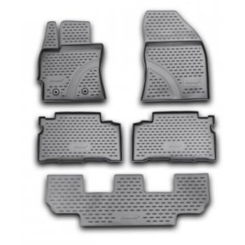 Коврики в салон для Toyota Verso '13-, полиуретановые Element-Novline