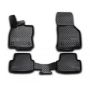 Коврики 3D в салон для Volkswagen Golf VII '12-20, полиуретановые Element-Novline