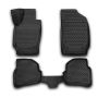 Коврики 3D в салон для Volkswagen Polo '10- седан, полиуретановые Element-Novline