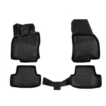 Коврики 3D в салон для Volkswagen T-Roc '18-, полиуретановые Element-Novline