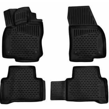 Коврики 3D в салон для Volkswagen Touran '16-, полиуретановые Element-Novline