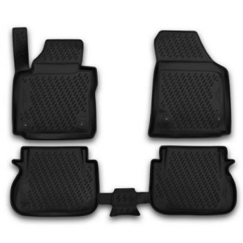 Коврики в салон для Volkswagen Caddy '16-, полиуретановые Element-Novline