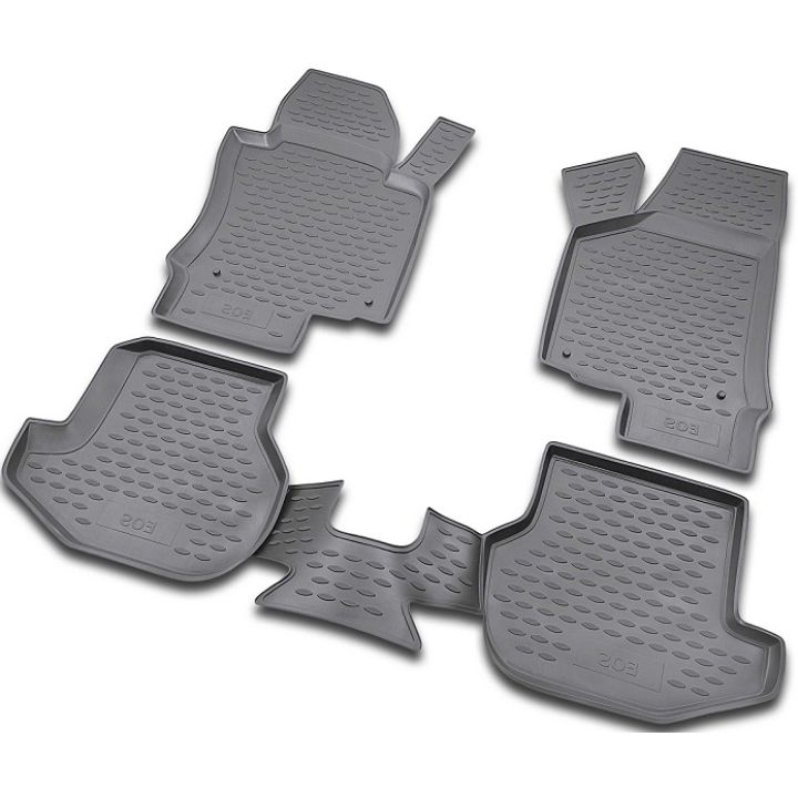 Коврики в салон для Volkswagen Eos '06-15, полиуретановые Element-Novline