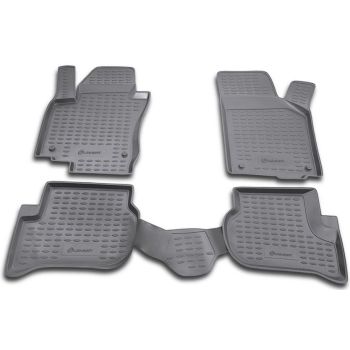 Коврики в салон для Volkswagen Golf Plus V '05-09, полиуретановые Element-Novline