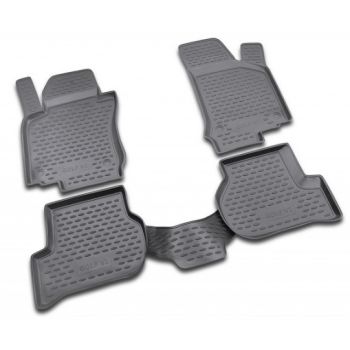 Коврики в салон для Volkswagen Golf 6 '09-12, полиуретановые Element-Novline