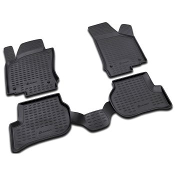 Коврики в салон для Volkswagen Jetta 5 '06-10, полиуретановые Element-Novline