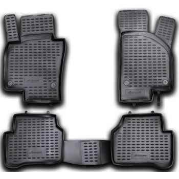 Коврики в салон для Volkswagen Passat B7 / B6 '05-14, полиуретановые Element-Novline
