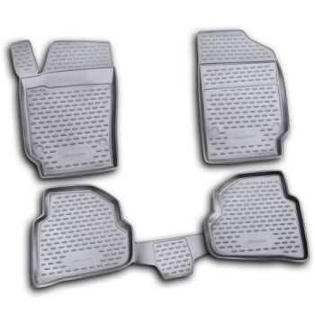 Коврики в салон для Volkswagen Polo '10-, седан, полиуретановые Element-Novline