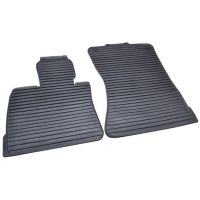 Коврики в салон оригинальные для BMW X5 E70 '07-13, полоса передние резиновые (Original)