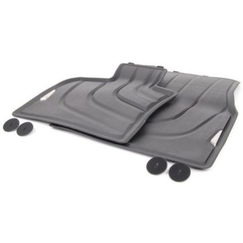 Коврики в салон оригинальные для BMW X5 F15 '14-18, передние резиновые (Original)