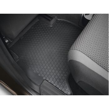 Коврики в салон оригинальные для Volkswagen Amarok '10-, задние резиновые (Original)