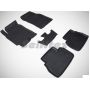 Коврики в салон для Chevrolet Epica '07-12 резиновые, черные (Seintex)