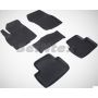 Коврики в салон для Citroen C4 Aircross '12- резиновые, черные (Seintex)