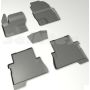 Коврики в салон для Ford Kuga '13- резиновые, черные (Seintex)