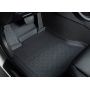 Коврики в салон для Volkswagen Golf Plus V '05-09 резиновые, черные (Seintex)