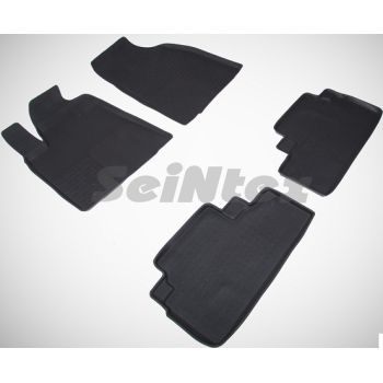 Коврики в салон для Lexus RX '09-15 резиновые, черные (Seintex)