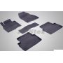 Коврики в салон для Mazda 3 '14-18 резиновые, черные (Seintex)