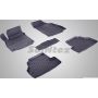 Коврики в салон для Opel Mokka '12- резиновые, черные (Seintex)