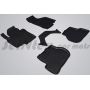 Коврики в салон для Skoda Octavia A5 '05-13 резиновые, черные (Seintex)