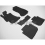 Коврики в салон для Subaru XV '11-16 резиновые, черные (Seintex)