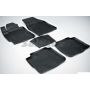 Коврики в салон для Toyota Camry V40 2006 - 2011 резиновые, черные (Seintex)