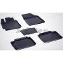 Коврики в салон для Toyota Camry V50/55 2011 - 2017 резиновые, черные (Seintex)
