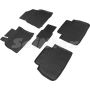 Коврики в салон для Toyota Camry V70 2018- резиновые, черные (Seintex)