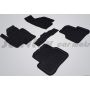 Коврики в салон для Volkswagen Passat B7/B6/CC '05-14 резиновые, черные (Seintex)